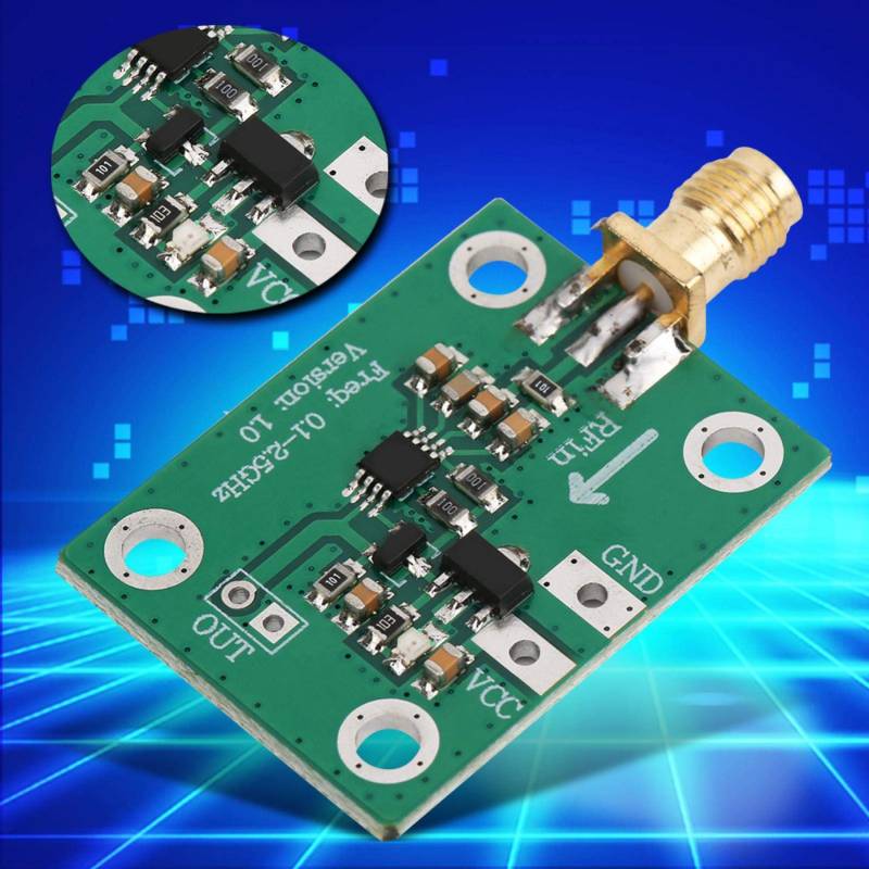 0,1-2,5 GHz AD8313 Logarithmischer Detektor DC 3. 0 ～ 5. 5V Signalleistungsmessung von Jeanoko