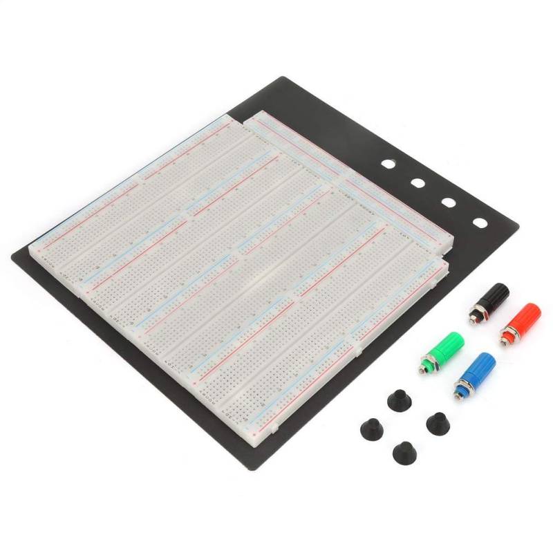 Jeanoko ZY-208 Breadboards-Kit für die Prüfung von Umweltstromkreisen 3220 Verbindungspunkte Lötfreie Prototyp-Leiterplatte für die lötfreie Prüfung elektronischer Schaltungen von Jeanoko