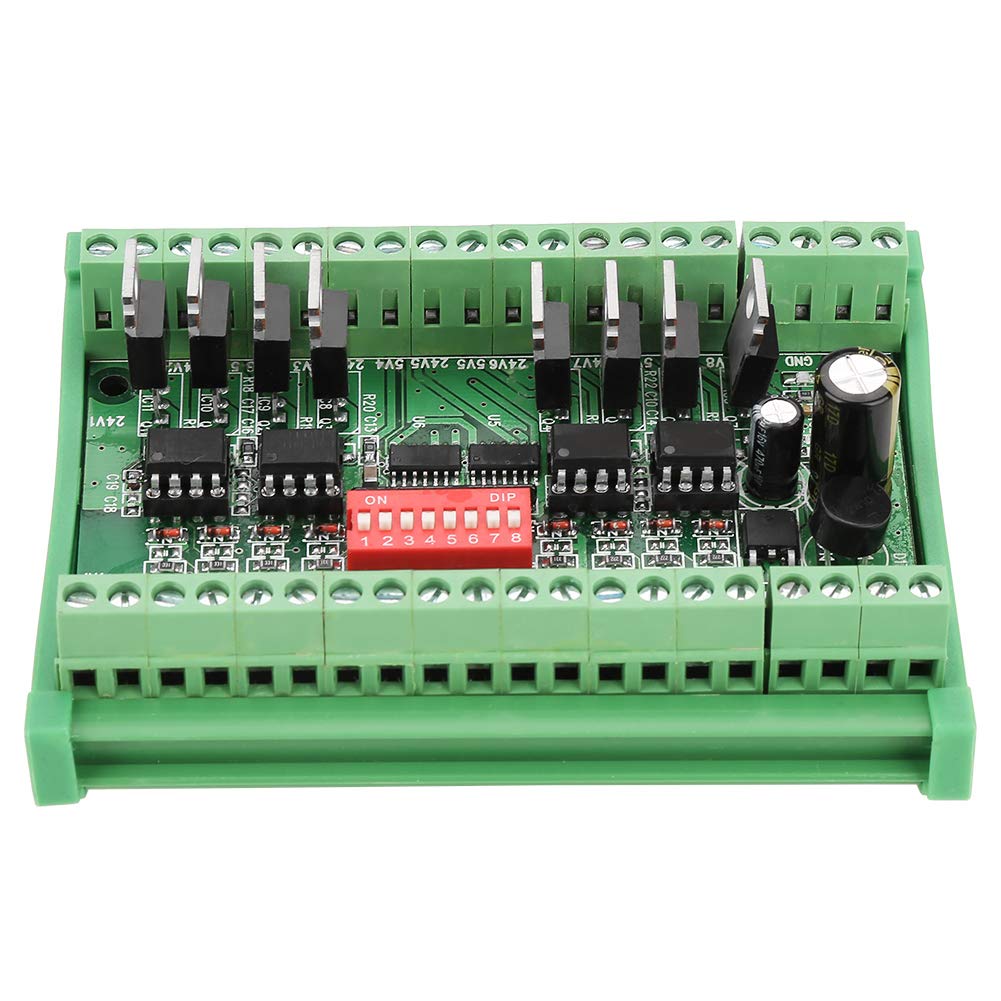 8-Kanal-Pegelwandler-Modul, High-Speed-NPN/PNP zu NPN 5V / 24V Rechtecksignal-Umwandlungsboard 10MHZ von Jectse