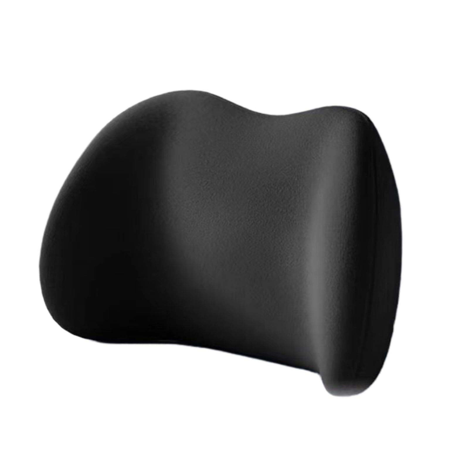 Car Headrest & Lumbar Support Cushion, Car Headrest Cushion, Ergonomic Car Seat Headrest & Lumbar Cushion for Neck Back Pain Relief - Idea for Office Chair (Black,Lumbar Pillow) von Jeeeun