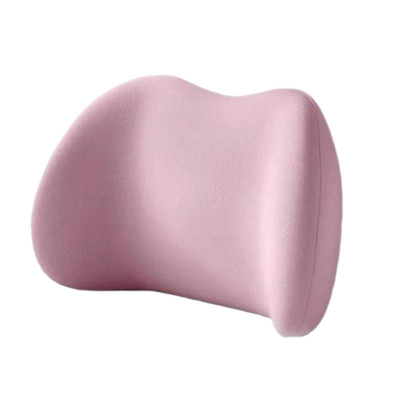 Car Headrest & Lumbar Support Cushion, Car Headrest Cushion, Ergonomic Car Seat Headrest & Lumbar Cushion for Neck Back Pain Relief - Idea for Office Chair (Pink,Lumbar Pillow) von Jeeeun