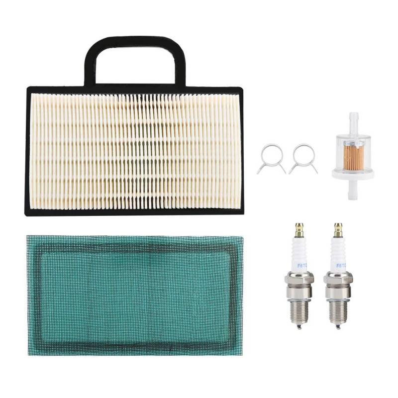 Jeffergrill Luftfilter für Rasentraktoren Air Filter Pre-Filter Kit Luftfilter Vorfilter Rasenmäher Vergaser Überholungs Kit für 499486S 273638 5063B 18PS 22PS von Jeffergarden