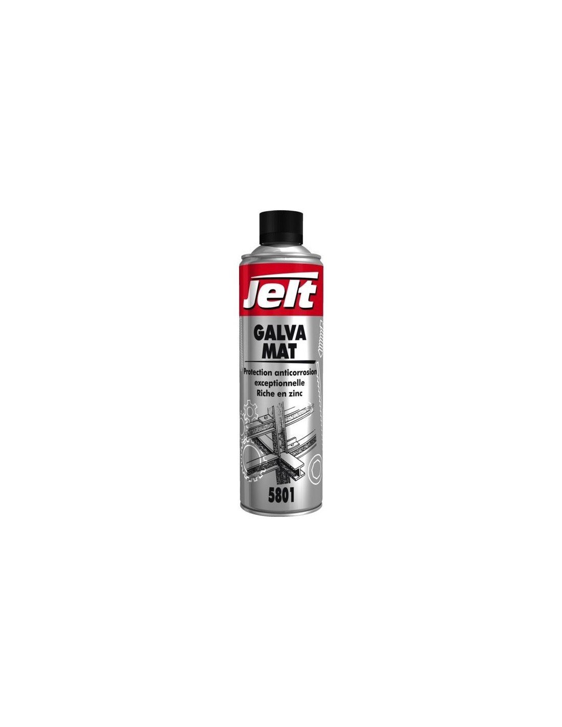 Jelt GALVA MAT 005801 Zinkspray 500ml von Jelt