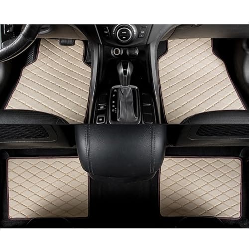 Auto Fußmatten, für Toyota BZ4X [E] 2022+ Auto Schmutzmatte Abriebfest Rutsch Matten Passgenau Teppichunterlage Innen Protect Zubehör,C von Jertyhgd