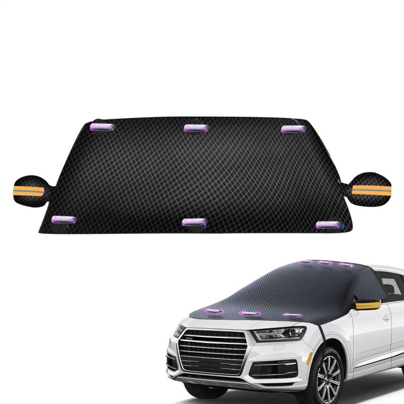 Car Oxford Cloth Cover | Windshield Snow Cover | Waterproof Snow Guard | Antifreeze Snow Cover | Vehicle Snow Protection | Snow Guard Protection Snow Ice Sun Antifreeze Cover for Cars Suvs Snow Ice von Jeruytgh