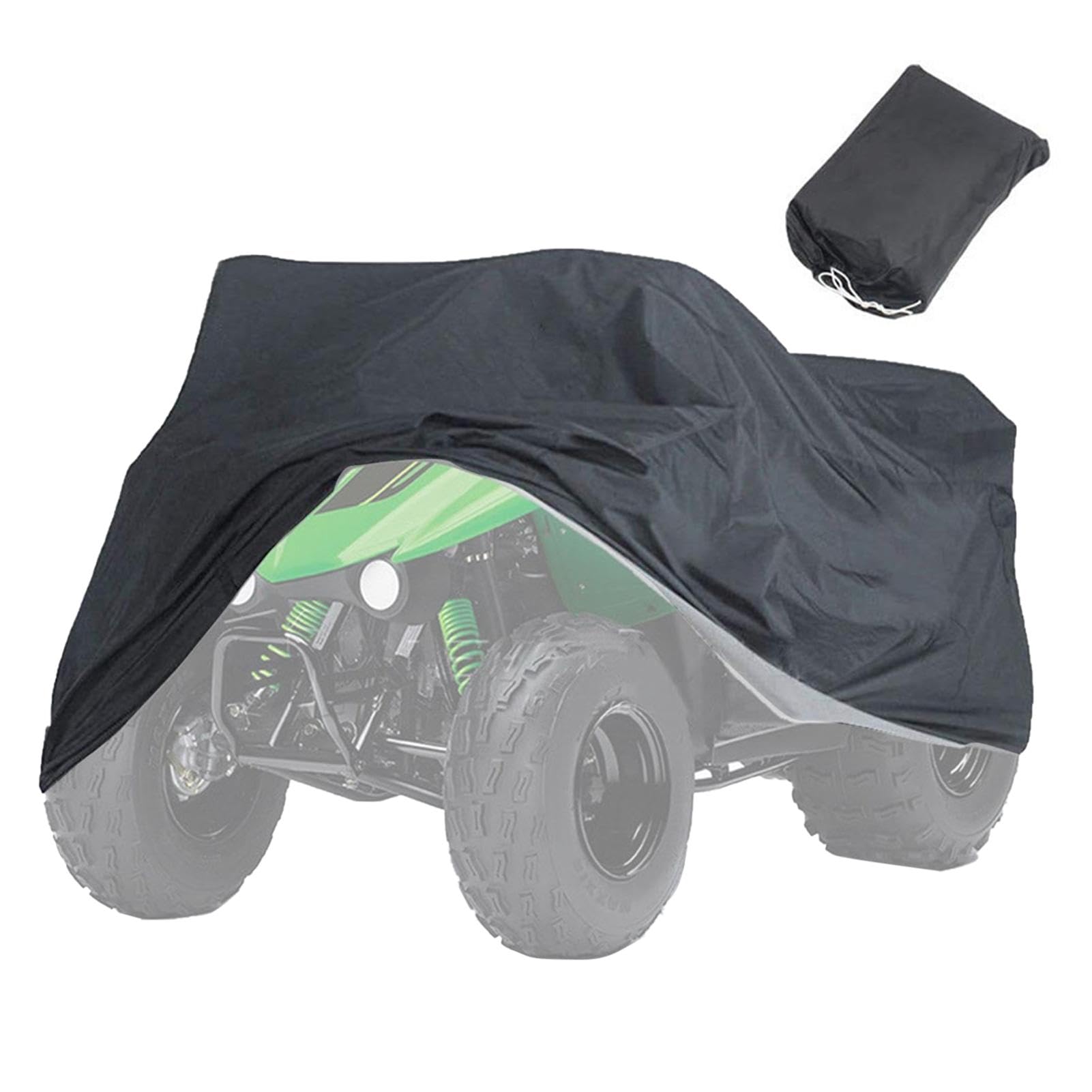 Stabiler Quad Auto Schutz | Outdoor Auto Schild | Heavy Duty Auto UV-Schutz | Allwetterschutz Fahrzeugabdeckung | ATV Abdeckung mit wasserdichtem Material | Stabile ATV Abdeckung für Allwetterschutz von Jeruytgh