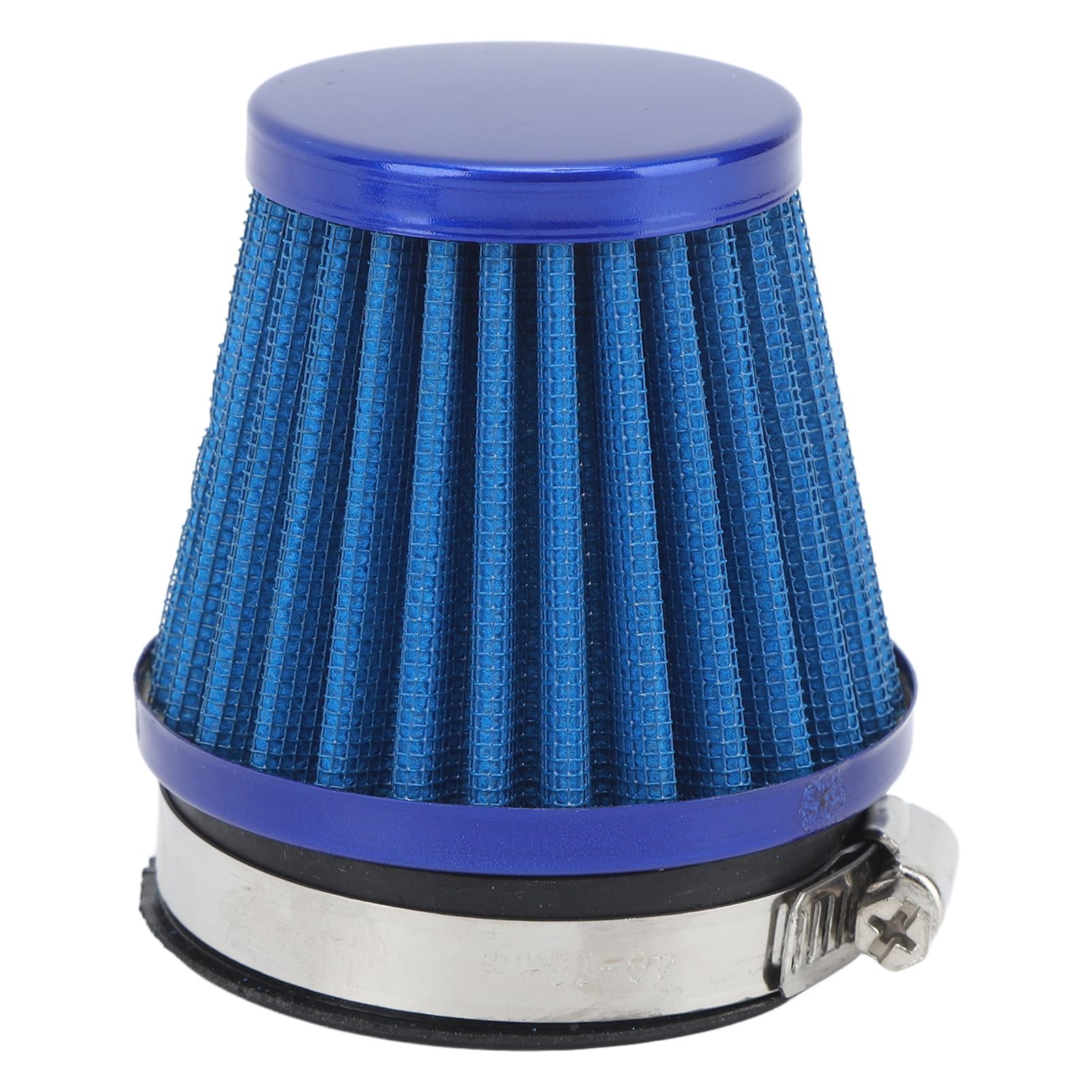 Luftfilterreiniger, 60 Mm Rennmotorrad-Luftfilter-Hochluftstromklemme für ATV Quad (Blau) von Jerys