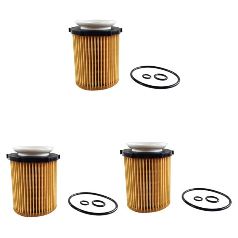 Jialouboo 3X für - CLA - Motor öl Filter Kit von Jialouboo