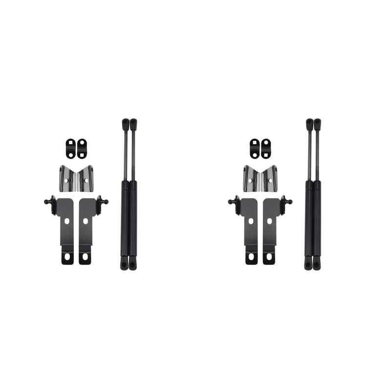 Jialouboo 4X Auto Front Haube Abdeckung Unterstützung Kit für Navara D40 2004-2018 für (R51) von Jialouboo