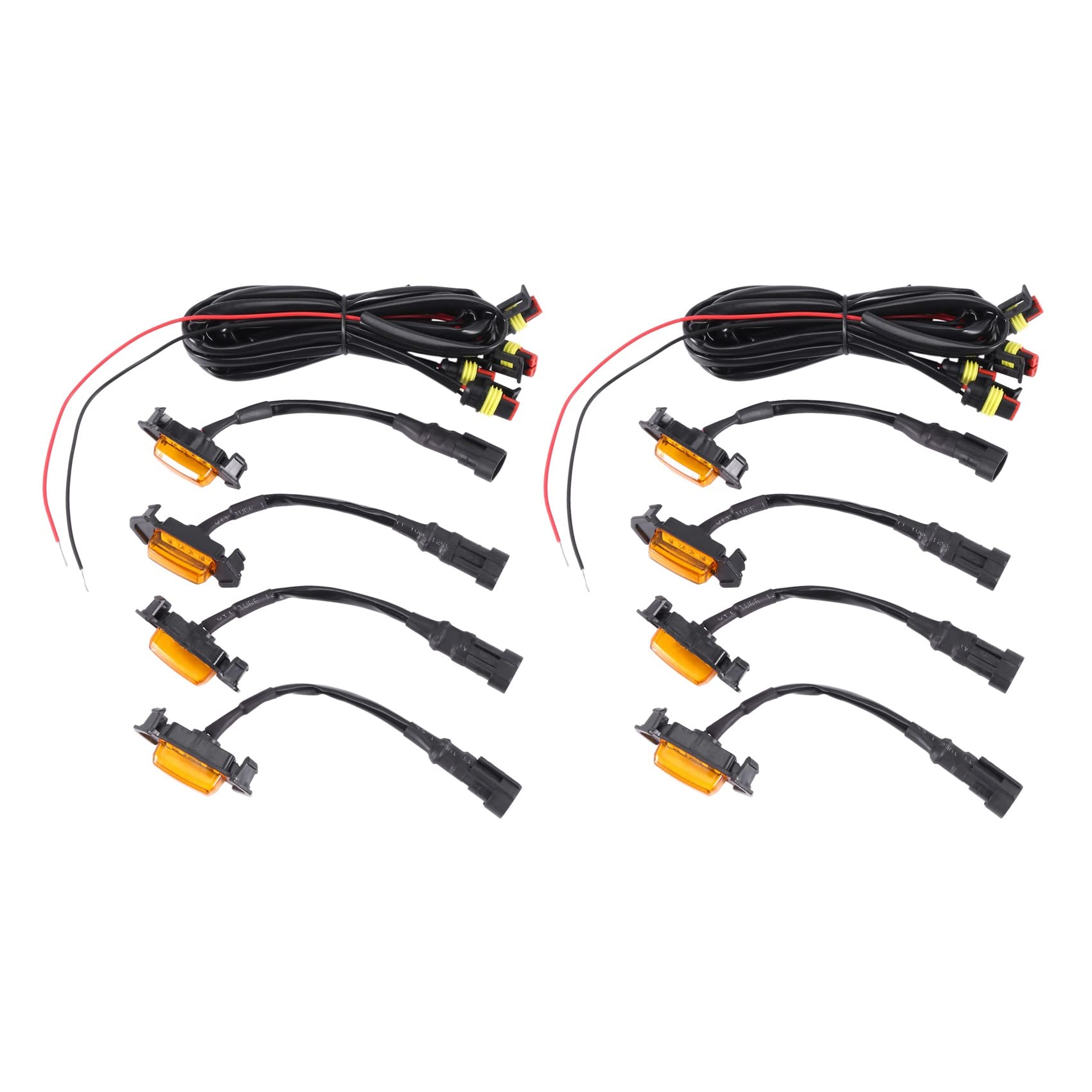 Jialouboo Satz Von 20 KüHlergrill Amber LED Lights Kit für Grill 2016-2018 von Jialouboo