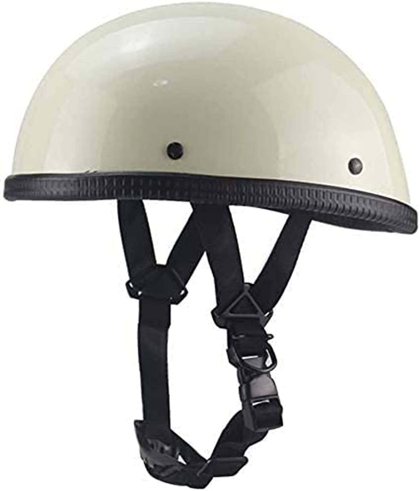 Jet Motorrad Helm ECE Zertifiziert Motorrad Halbhelme,Motorradhelm Open Face Helme Für Herren Damen,Retro Style Motorrad Roller Halbes Jet Helm A,XL von JianJud