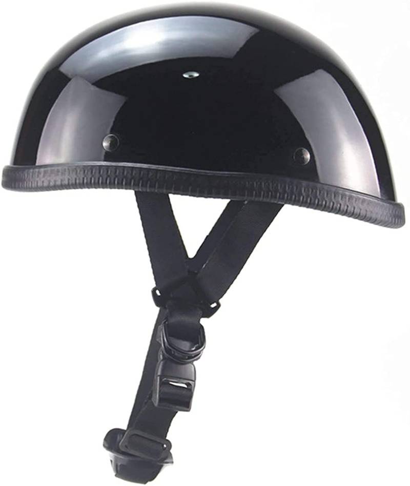 Jet Motorrad Helm ECE Zertifiziert Motorrad Halbhelme,Motorradhelm Open Face Helme Für Herren Damen,Retro Style Motorrad Roller Halbes Jet Helm C,L von JianJud