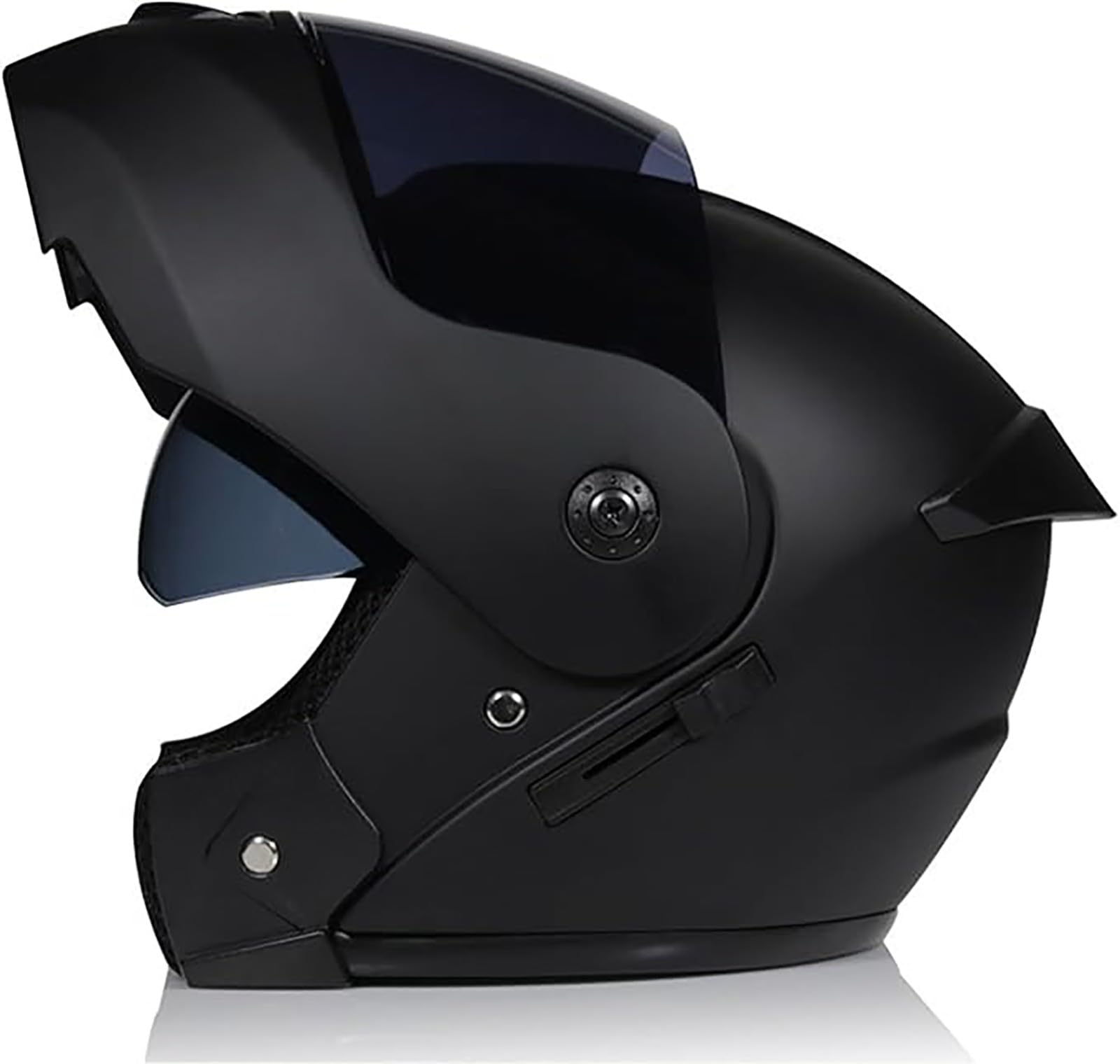 Modularer Motorradhelm Antibeschlag-Doppelvisier Leichter Integral-Klapphelm Motorradhelm Für Männer Und Frauen ECE-Geprüfter Straßenhelm H,M/{57~58cm} von JianJud