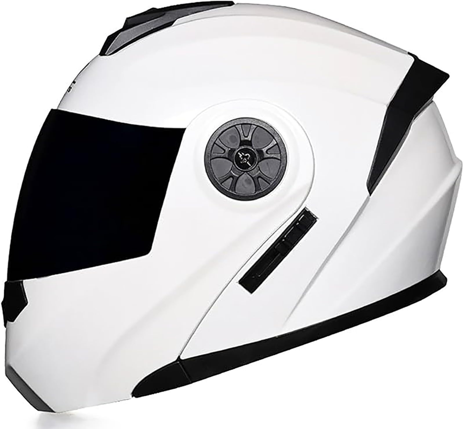 Motorradhelm Unisex Für Erwachsene, Motorrad-Sturzhelm, ECE-Geprüfter Integralhelm Mit Doppelvisier, Crash Rider Biker-Sport-Motorradhelme C,S/{55~56cm} von JianJud