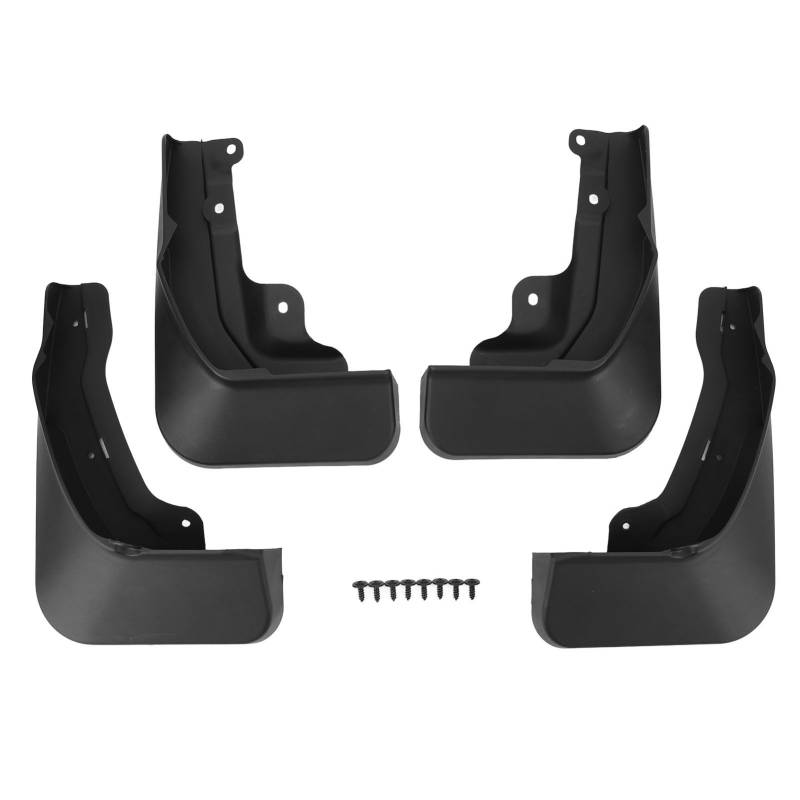 4pcs Schlammklappen für CRV LX EX EXL 2023 2024, Schwarze Auto -Kotflügel -Splash -Guards, Vordere und Hintere Set Vorne und Hinten, Reifenschutzfahrzeug -Außenzubehör von Jiawu