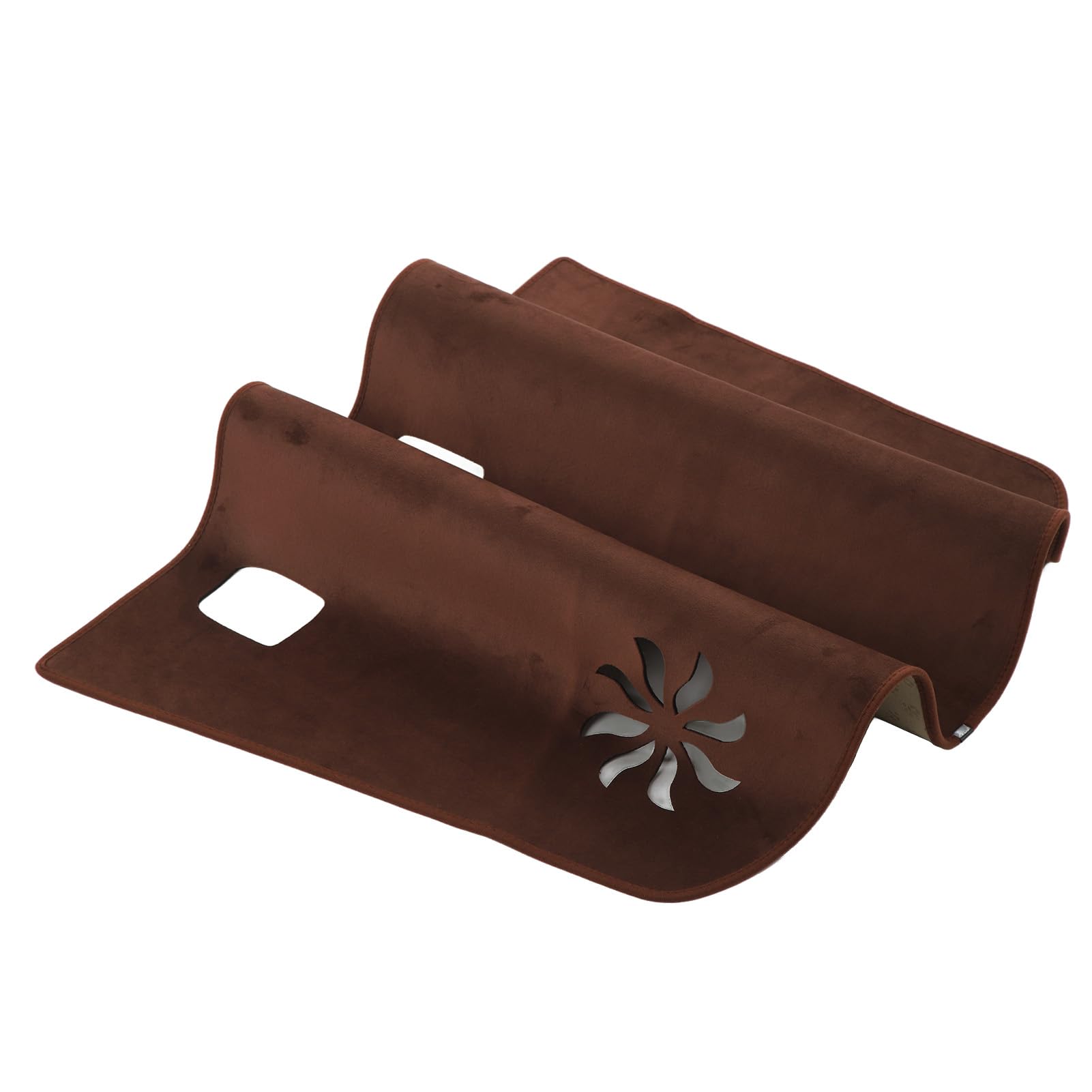 Auto Kofferraum Sonnenschutz Pad, Isolierung Rumpf Sonnenschutzkissen Fit Slip Proof Silicon Basis Flanell für Modell 3 y (Brown) von Jiawu