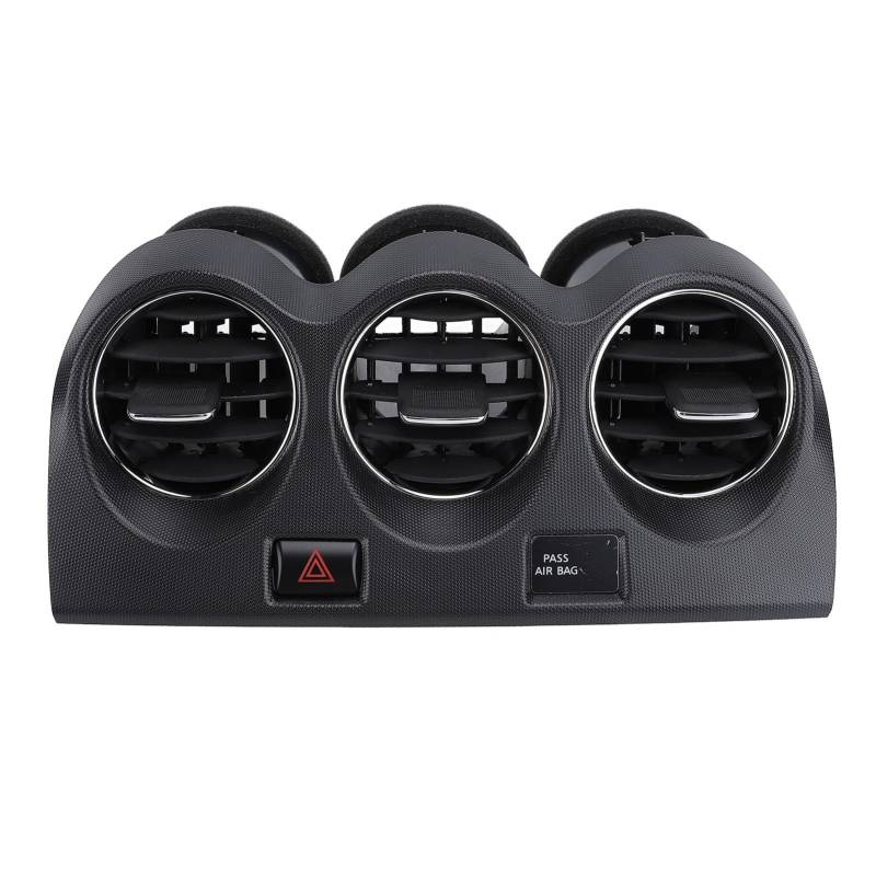 Center Dash AC Outlet Air Entlüftungsgremium für Altima Vierte Generation 2007 Bis 2012, OE #E771 5111e100, Dashboard -Klimaanlagenabdeckung mit Notfallschalter von Jiawu