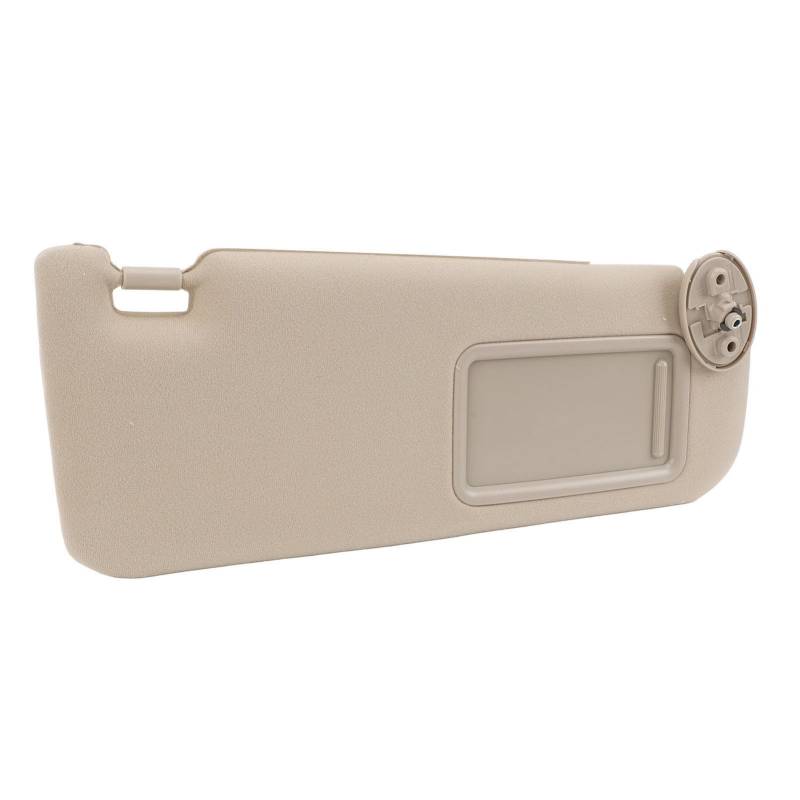 Jiawu Austausch des Sonnenvisiers, Abs Plastiksonne Sun Visor ASY SUNGLEIL Block Lange Leben Beige Pflege für Camry XV50 2011 Bis 2017 (Rechts) von Jiawu