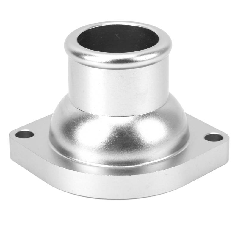 Motorkühlmittel -Thermostatgehäuse, Oberflächenanodiertes Billet Aluminium Thermostatgehäuse Verbesserter Kühlmittelfluss für LS1 LS2 LS6 LS7 (SILVER) von Jiawu