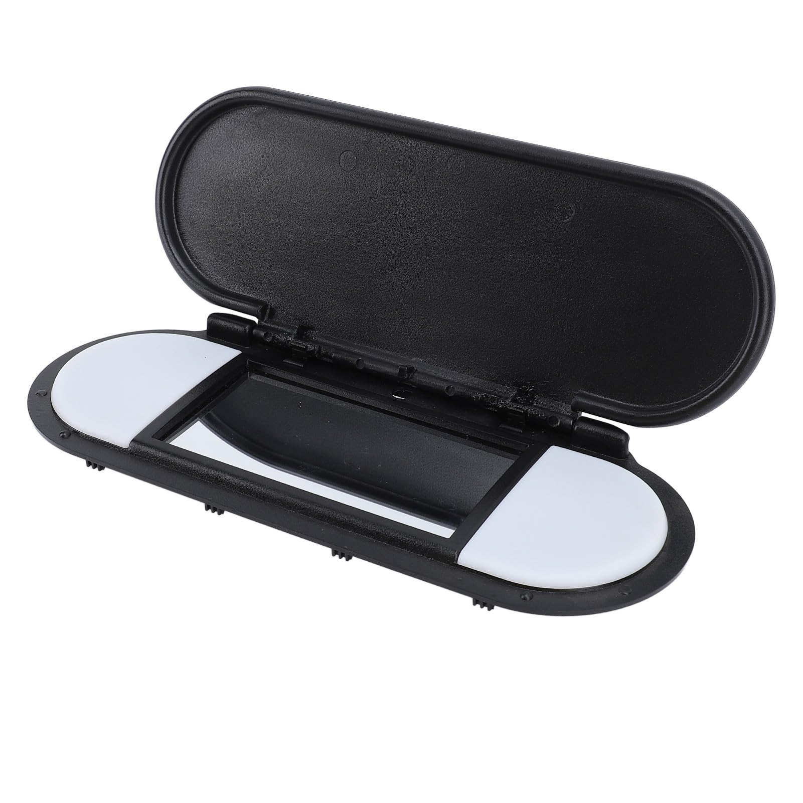 Sonnenblenden-Make-up-Spiegelabdeckung, Sonnenblende, Kosmetikspiegel, Sonnenschutz, Spiegelabdeckung 51167342194, Praktisch für F54 F55 F56 F60 2015 Bis 2022 (Black) von Jiawu