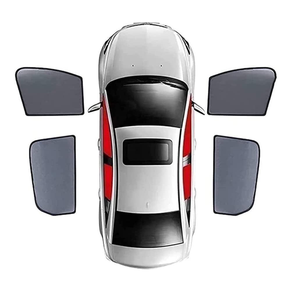 FüR Mazda CX-5 2017-2023 Auto-Seitenfenster-Sonnenschutz,Schützen Sie die Privatsphäre Ihres Autozubehörs,C-4pcs von JidddD