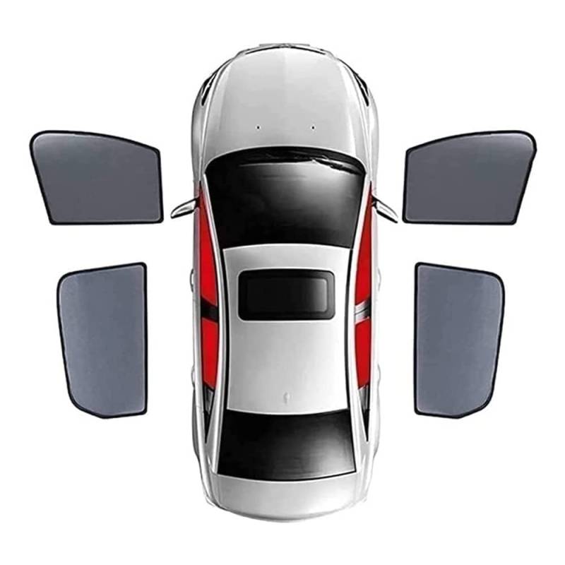 FüR Mitsubishi V6 Auto-Seitenfenster-Sonnenschutz,Schützen Sie die Privatsphäre Ihres Autozubehörs,C-4pcs von JidddD
