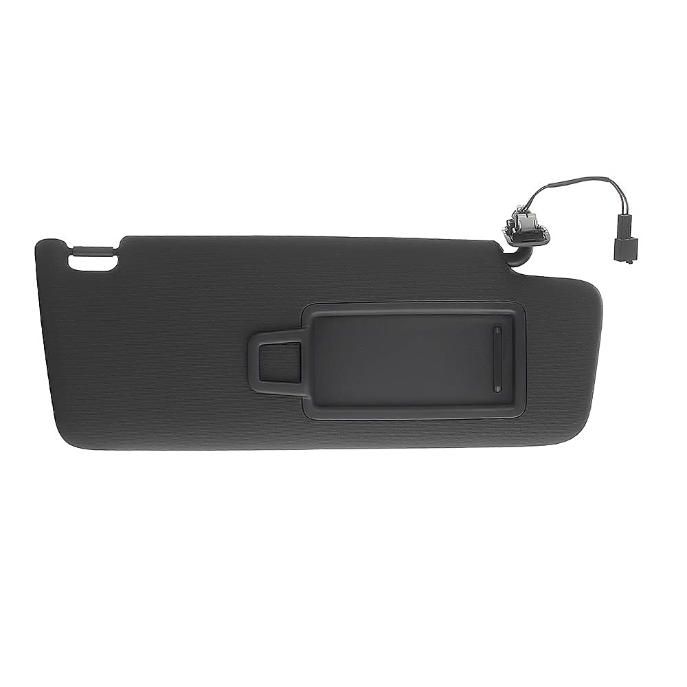 für Accord 2008 2009 2010 2011 2012 83280-TA5-A51ZA Car Sun Visor,with A Make-up Mirror Vehicle Sun Visor with Mirror,Interne Sonnenblende,B Black Right (Passenger) von JidddD