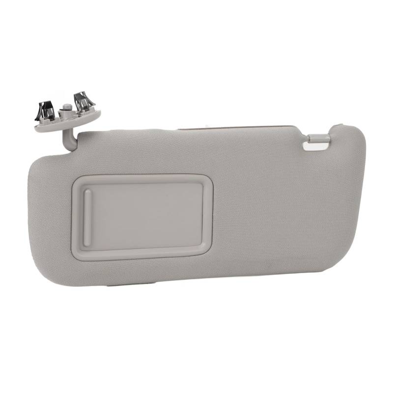 für Alto 2009 2010 2011 Car Sun Visor,with A Make-up Mirror Vehicle Sun Visor with Mirror,Interne Sonnenblende,A Gray (a Pair) von JidddD