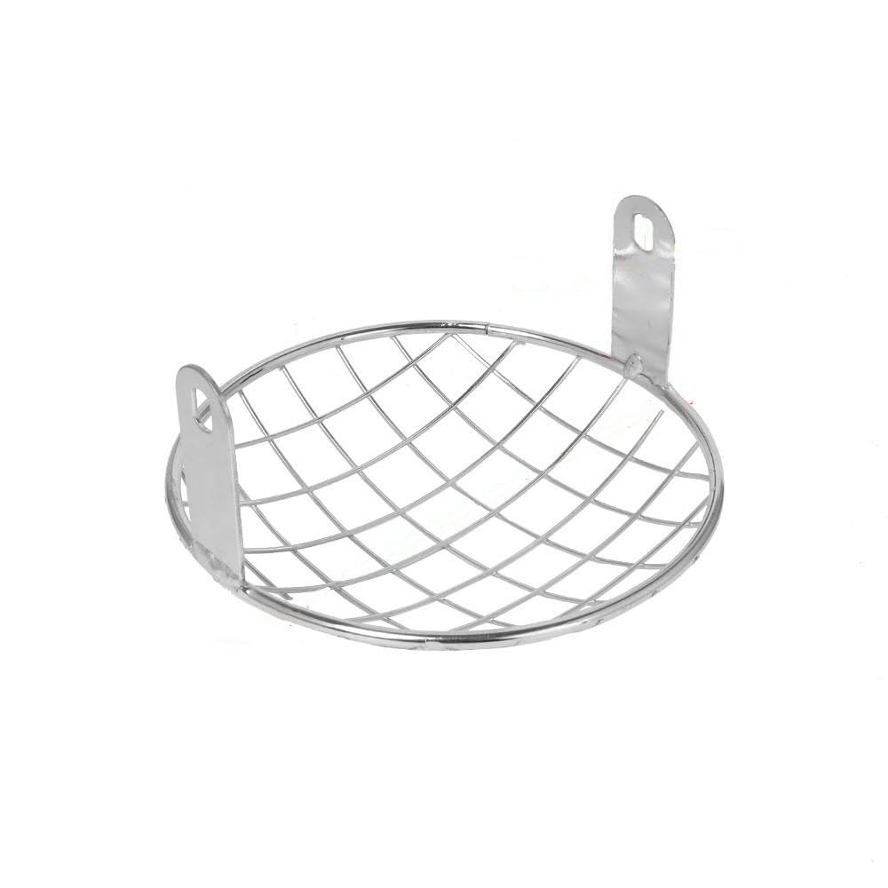 Motorradzubehör 6,3 "Motorrad Scheinwerfer Mesh Grill Schutz Vordere Lampe Mesh Grille Abdeckung Schutz Für Cafe Racer Cruiser Scheinwerfer Abdeckung von Jiechao