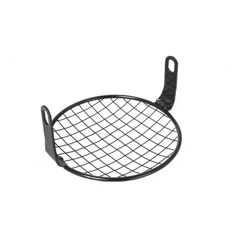 Motorradzubehör 6,3 "Motorrad Scheinwerfer Mesh Grill Schutz Vordere Lampe Mesh Grille Abdeckung Schutz Für Cafe Racer Cruiser Scheinwerfer Abdeckung von Jiechao