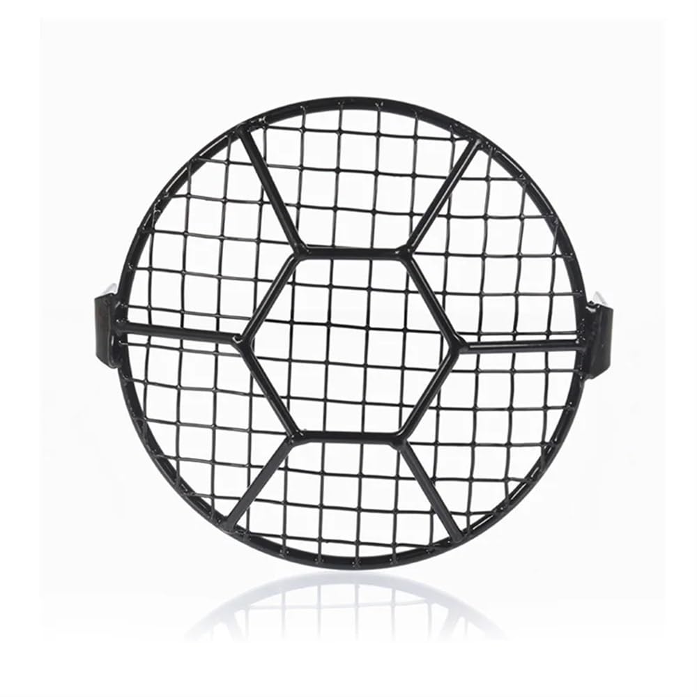 Motorradzubehör 7 ZOLL Metall Motorrad Scheinwerfer Schutz Abdeckung Universal Scheinwerfer Mesh Grille Lampenschirm von Jiechao