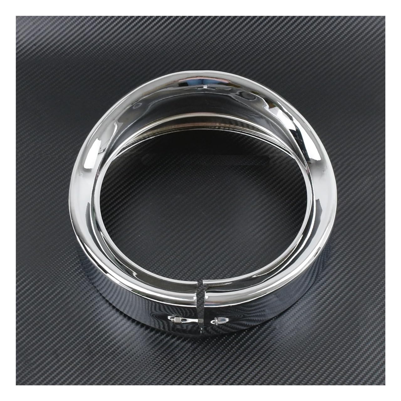 Motorradzubehör Motorrad Chrome 7''Headlight Trim Ring + 4,5'' Nebel Licht Abdeckung + Visier Stil Trim Ring Für harle&y Für Softail Für FLH Für Touring von Jiechao