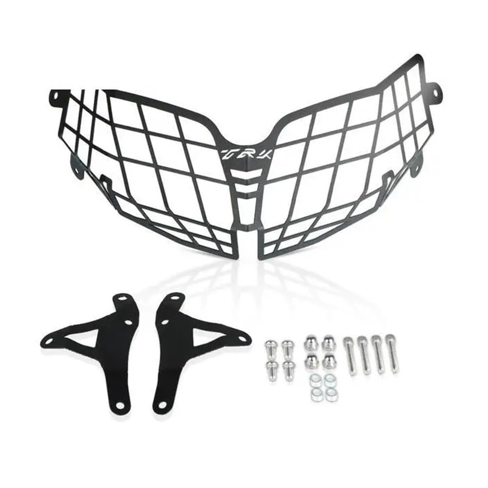 Motorradzubehör Motorrad Scheinwerfer Scheinwerfer Grille Schild Schutz Abdeckung Schutz Für Benelli Für Trk 502 502x TRK502X 2018-2021 von Jiechao