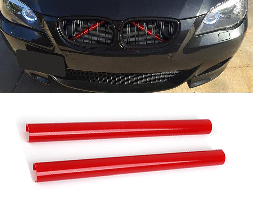 Frontgrill Kühlergrill für E60 E61 F52 E65 E66 (red) von Jikeyuch