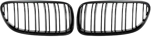 Vorne Nieren Gittern Kühlergrill, E92 E93, 2010-13, Glänzend Schwarz von Jikeyuch