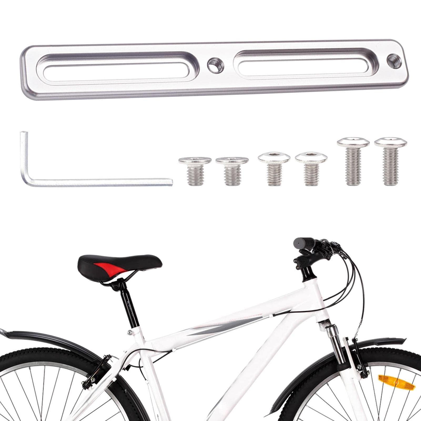 Jildouf Flaschenhalter für Trinkflaschenhalter, Aluminium, verstellbar, Flaschenhalter für Straßenräder, Mountainbikes, Falträder von Jildouf