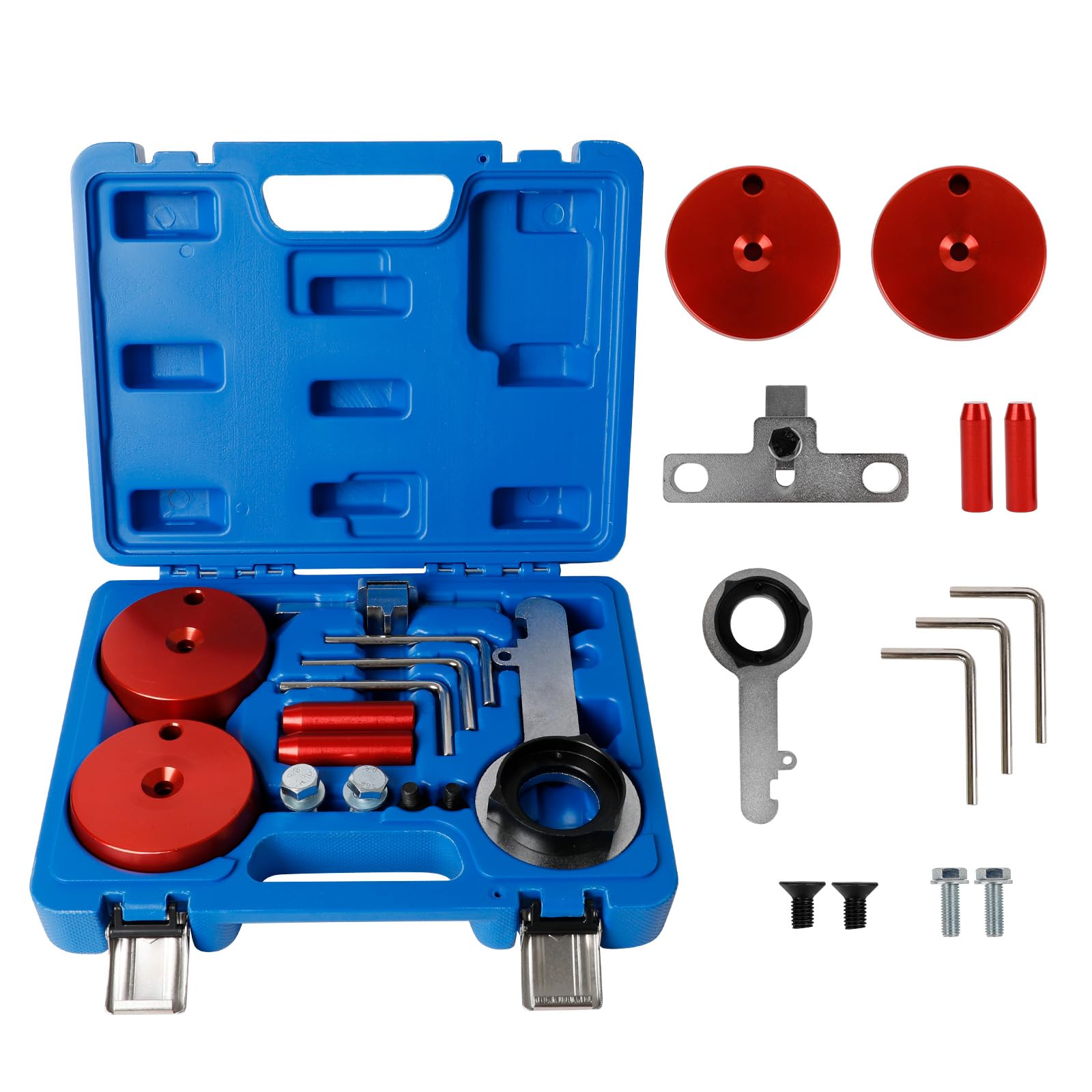 JinsenTGG Kfz Motor Einstellwerkzeug, Motor Timing Tool Kit Kompatibel mit Ford Transit/Courier/Focus/S-Max 2.0 TDCi EcoBlue, Motor Nockenwelle Arretierwerkzeug Kfz Werkzeug von JinsenTGG