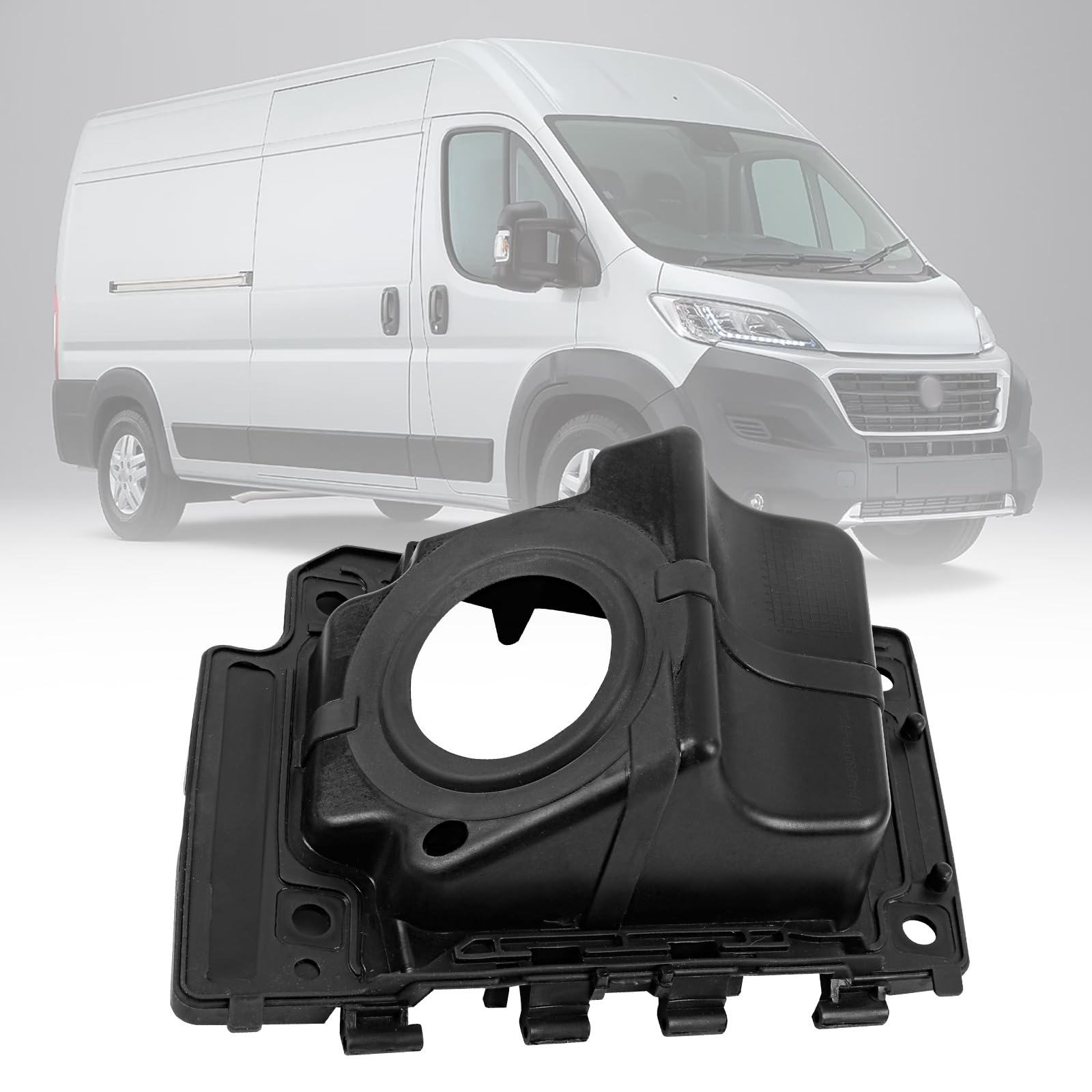 Transporter Tankdeckel Tankdeckelschale Kompatibel mit Fiat Ducato/Peugeot Boxer/Citroen Relay 2006-2024, Gehäusekasten der Relaistankabdeckung 1362672080, 1346036080 von JinsenTGG