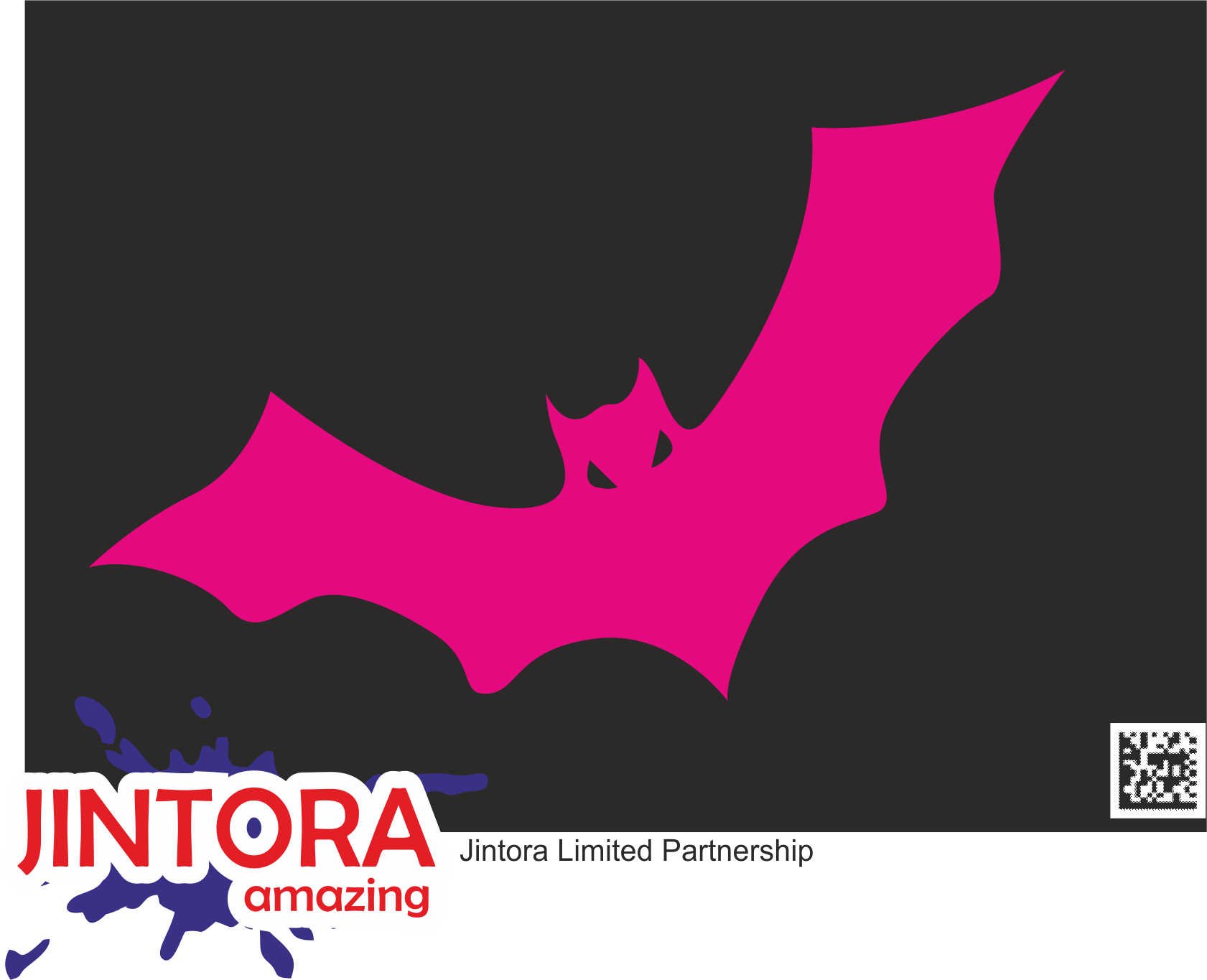 Jintora Aufkleber für Auto - Autoaufkleber - JDM - Die Cut - Fledermaus - 153x99 mm - JDM - Die Cut - Bus - Fenster - Heckscheibe - Laptop - LKW - Tuning - pink von Jintora