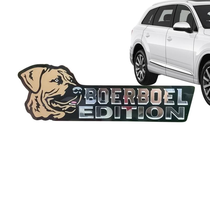 Auto Badge Hund | 3D Hund Badge | Auto Aufkleber | Acryl Autoaufkleber für Stoßstange Aufkleber Lustige Auto Abzeichen für Außendekoration, Auto Abzeichen für von Jinyilwn