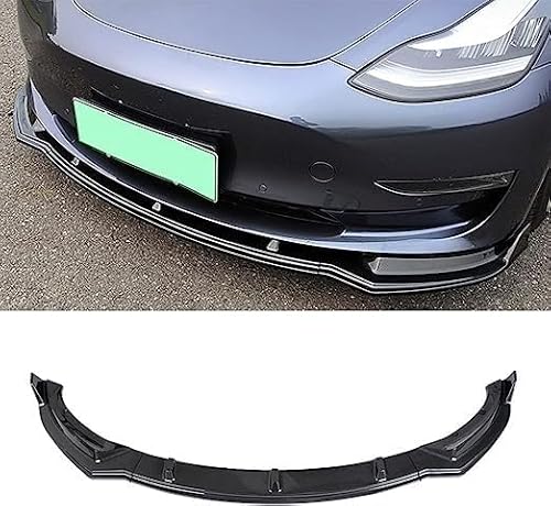 Für Tesla Model 3 2017-2023 Auto Frontschaufel Auto Frontstoßstange Lippe Bodykit Front Unterlippe Diffusor Spoiler Autozubehör Autoteile.,B von JjAaYy