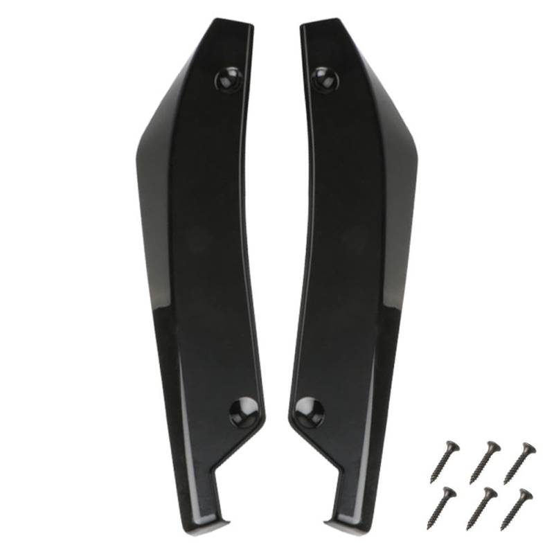 Universal Auto Vorne Hinten Stoßstange Streifen Lip Spoiler Diffusor Winglets Protector Seite Kohlefaser Exte Splitter Kratzer Rock B1S5 von Jkapagzy