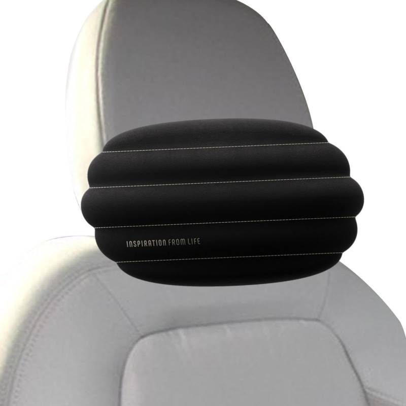 Auto-Kopfkissen – Ergonomisches Nackenstützkissen, Autositz-Kopfstützkissen aus -Schaum | Verstellbares Nackenstützkissen, Kopfkissen von Jlobnyiun