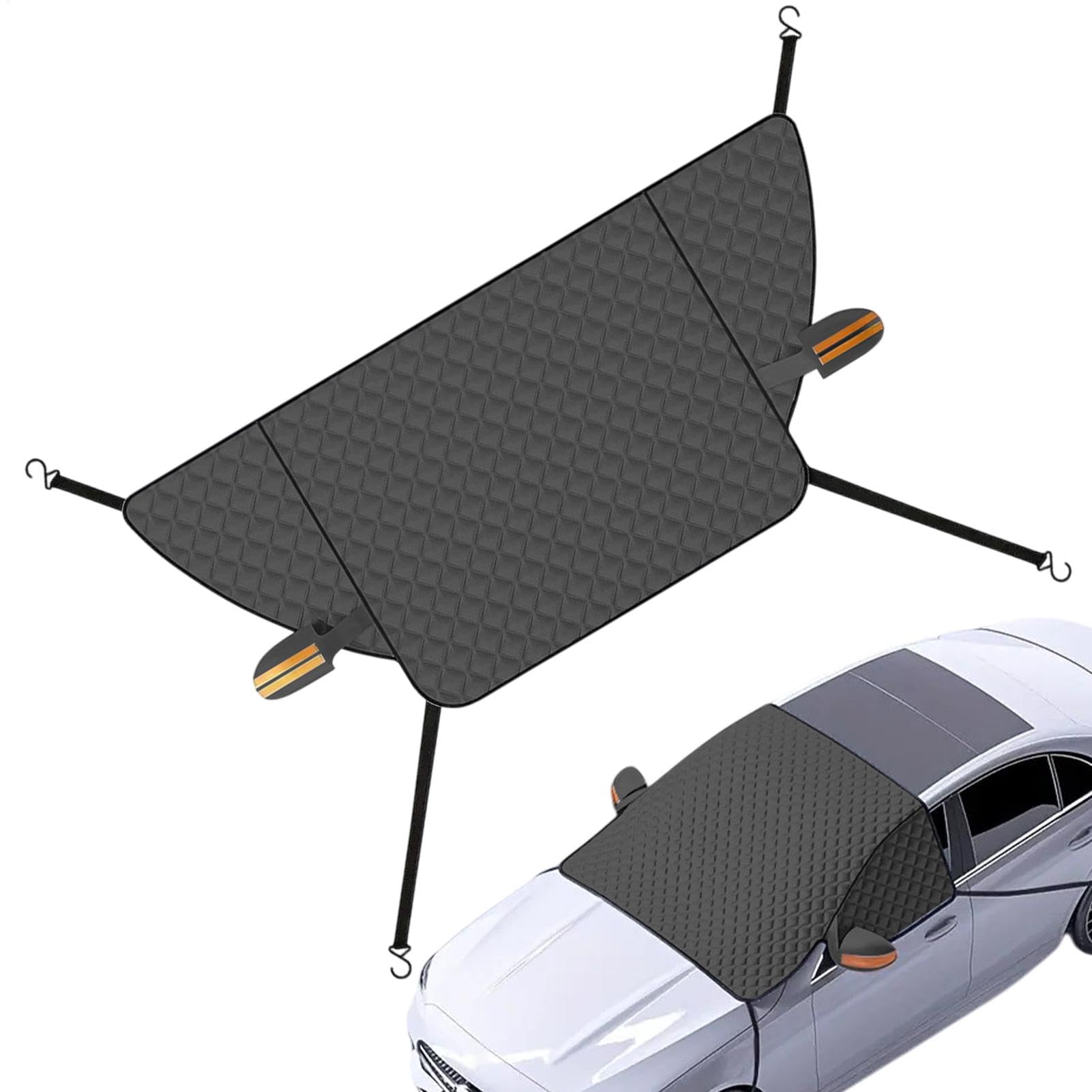 Auto-Windschutzscheiben-Schneeabdeckung, und Schnee-Windschutzscheibenabdeckung – magnetischer Auto-Frostschutz, Frontscheibenschutz, Frostschutz-Windschutzscheibenabdeckung, Zugang von Jlobnyiun