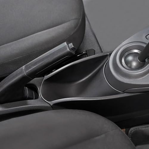 JmorCO Aufbewahrungsbox für Smart 453 fortwo forfour 2016–2021, Auto-Aufbewahrungsbox, Armlehne, Mittelbehälter, Handschuh-Organizer, ABS für Mercedes-Zubehör von JmorCO