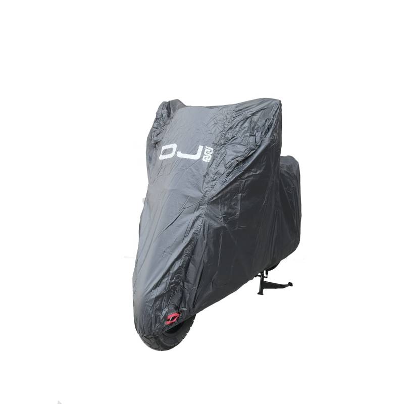 Oj jm02614 Bike Cover Abdeckung Motorrad aus Polyester Wasserdicht mit verschweißten Nähten, Schwarz, Größe XL von OJ