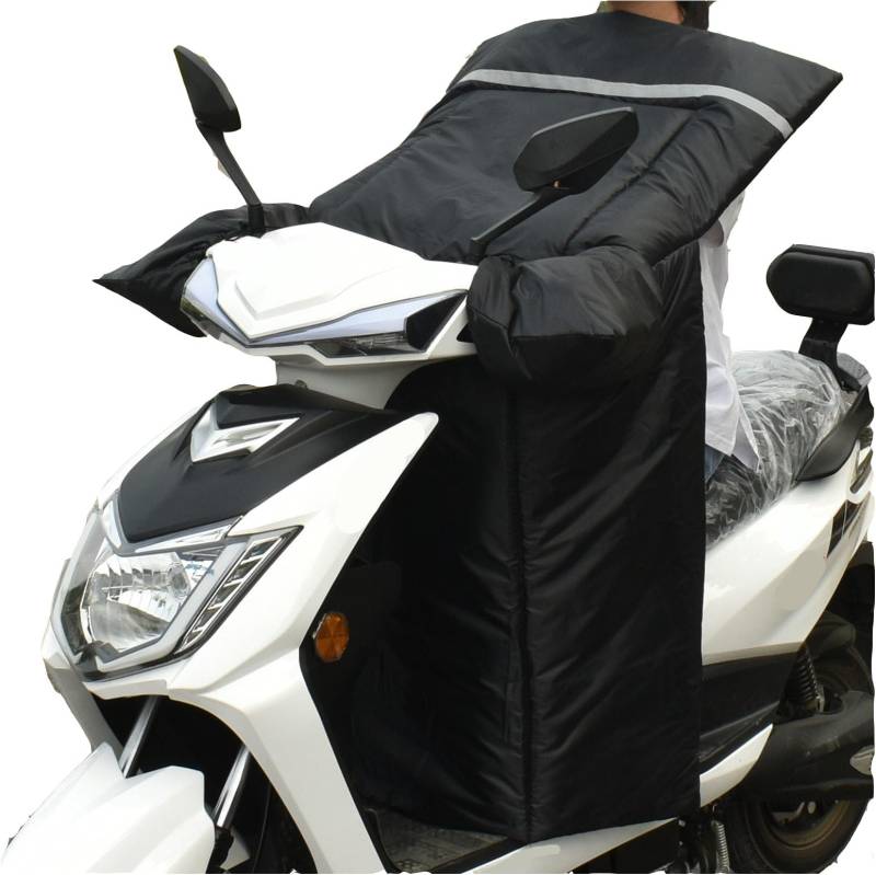 Joayuezo Motorrad Beinschutz Roller Winter Universell Rollerdecke Wasserdicht Warm Beinabdeckung Universal für Rollerfahrer Motorfahrer Warm Halten (black,General style) von Joayuezo