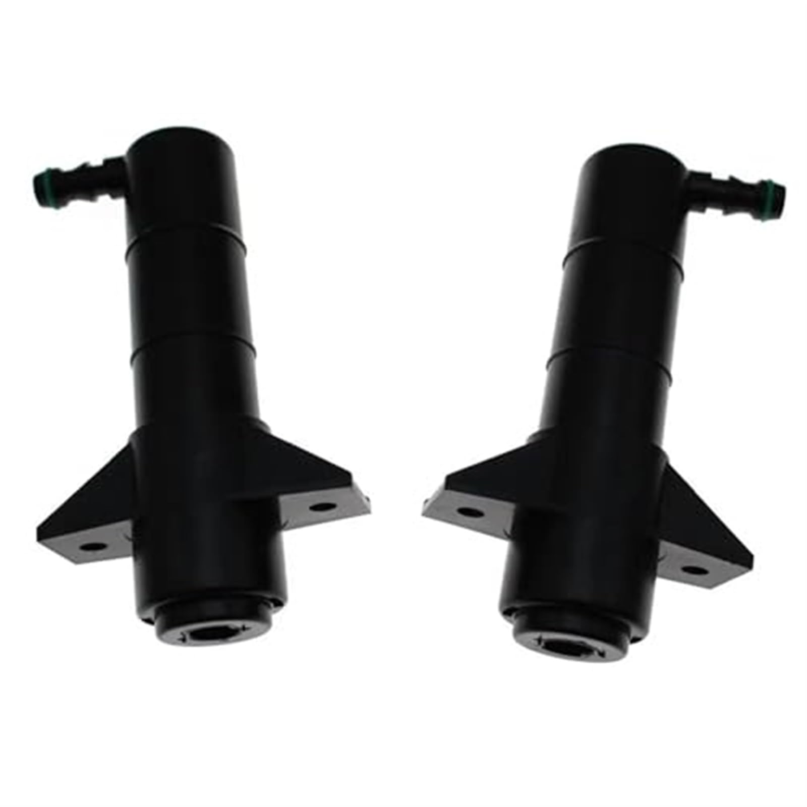 Fahrzeug-Wischersystem-Waschpumpe, Jodriva Vorne links rechts Scheinwerferwaschanlage Düsenpumpenzylinder Jet Cap, for Hyundai, Sonata 8 for Azera 11-14 98671-3V000 98680-4Q000(BLACK NOZZLE PAIR) von Jodriva