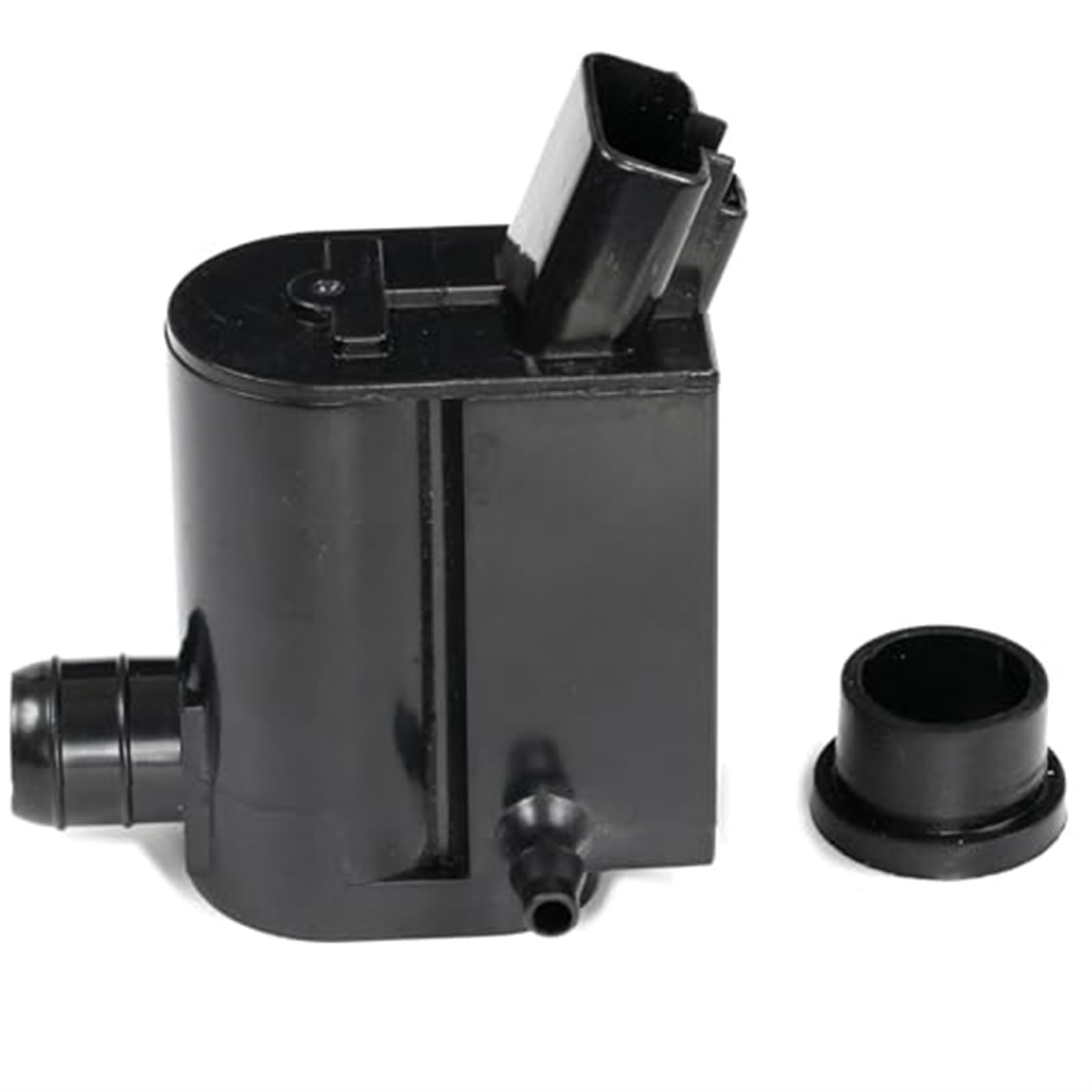 Fahrzeug-Wischersystem-Waschpumpe, Jodriva Wischermotor mit Doppelauslass for Scheibenwischer-Waschpumpe mit Dichtung, for Toyota, Highlander XU20 2000-2007 OE 85330-12280 von Jodriva