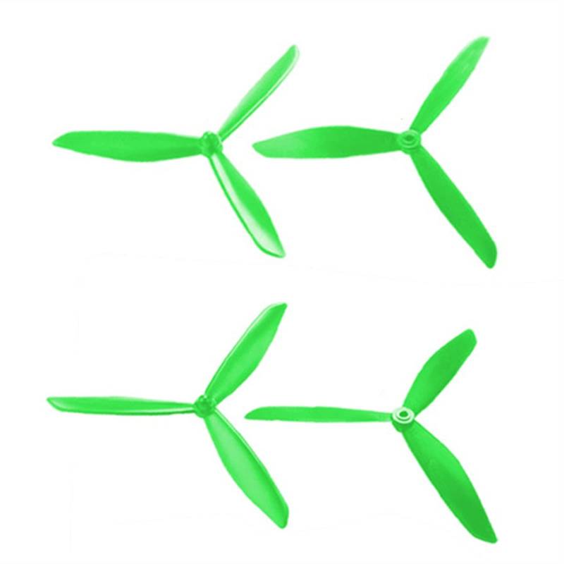 Jodriva, for HUBSAN, 501S X4 HS700 Verbesserte Dreiecksfahne MJX B3 B3 PRO B2SE Rc Quadcopter Drone (MJX Bugs 3) Reparaturteile Zubehör Ersatzklingen für Drohnen(Green) von Jodriva